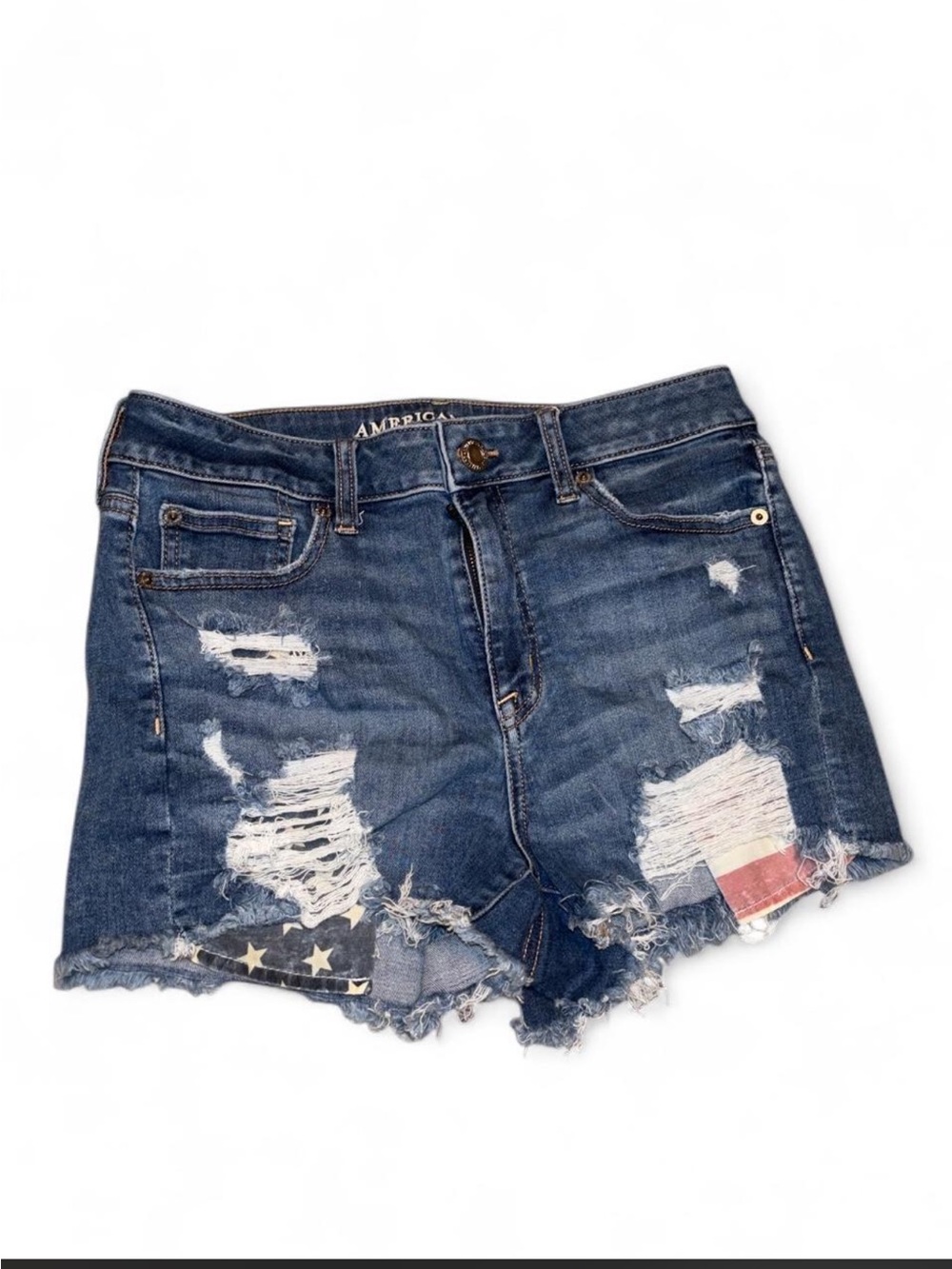 American Eagle Outfitters Dark Blue Denim Shorts🇺🇸